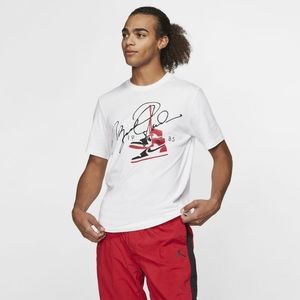 Jordan 1 Signature Black Toe Bred T-Shirt